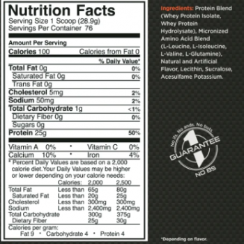 Rule One Whey Isolate 5lbs Rule One Whey Isolate 5lbs